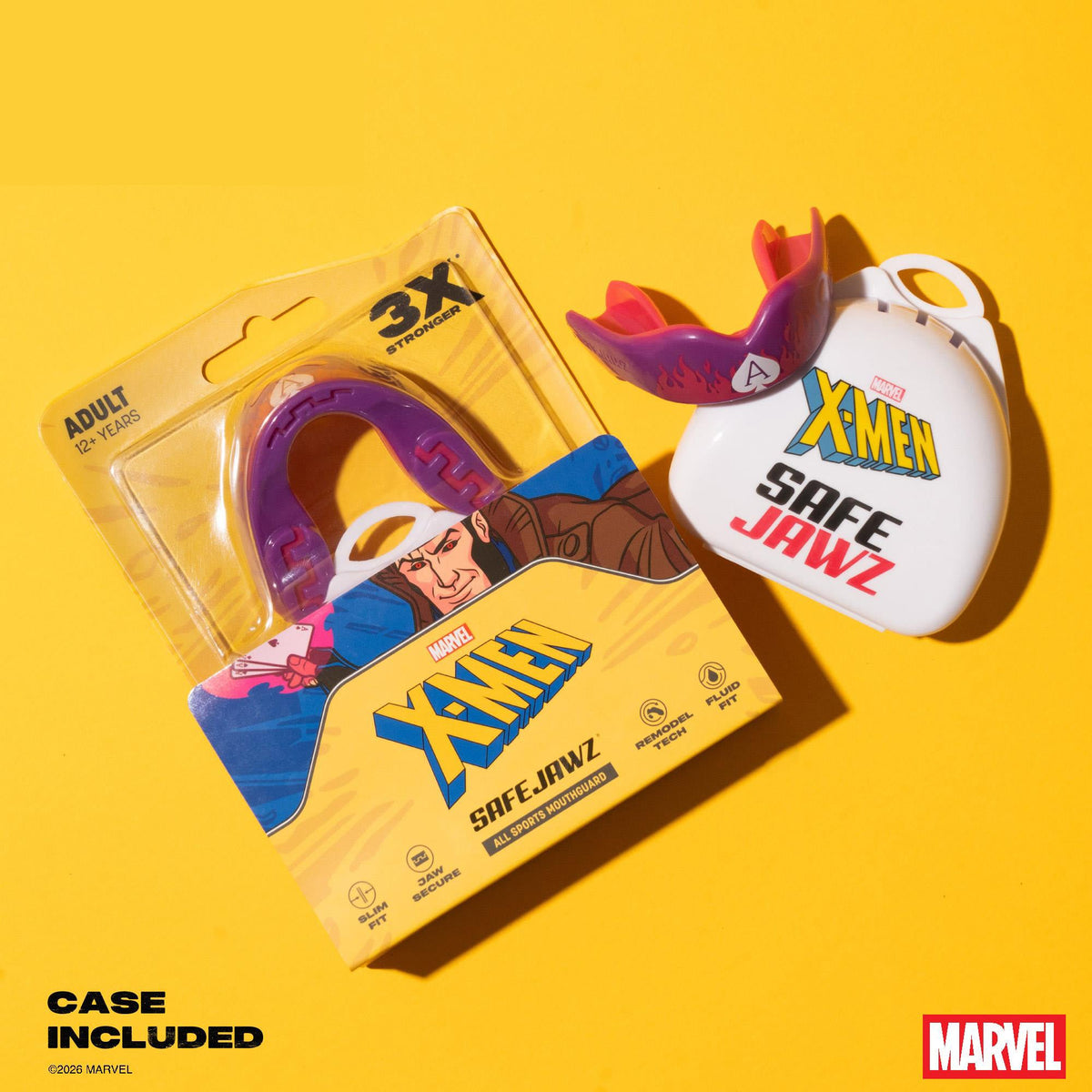 Safejawz Marvel X-Men Junior Mouth Guards - Gambit