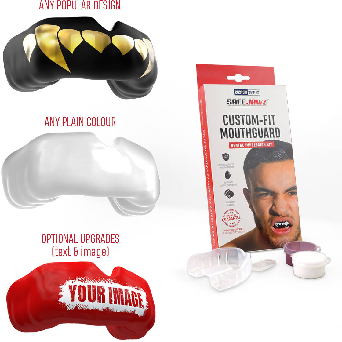 Safejawz Custom-Series Mouth Guards
