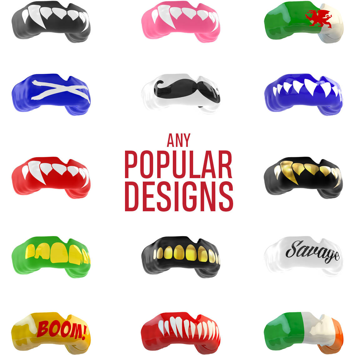 Safejawz Custom-Series Mouth Guards