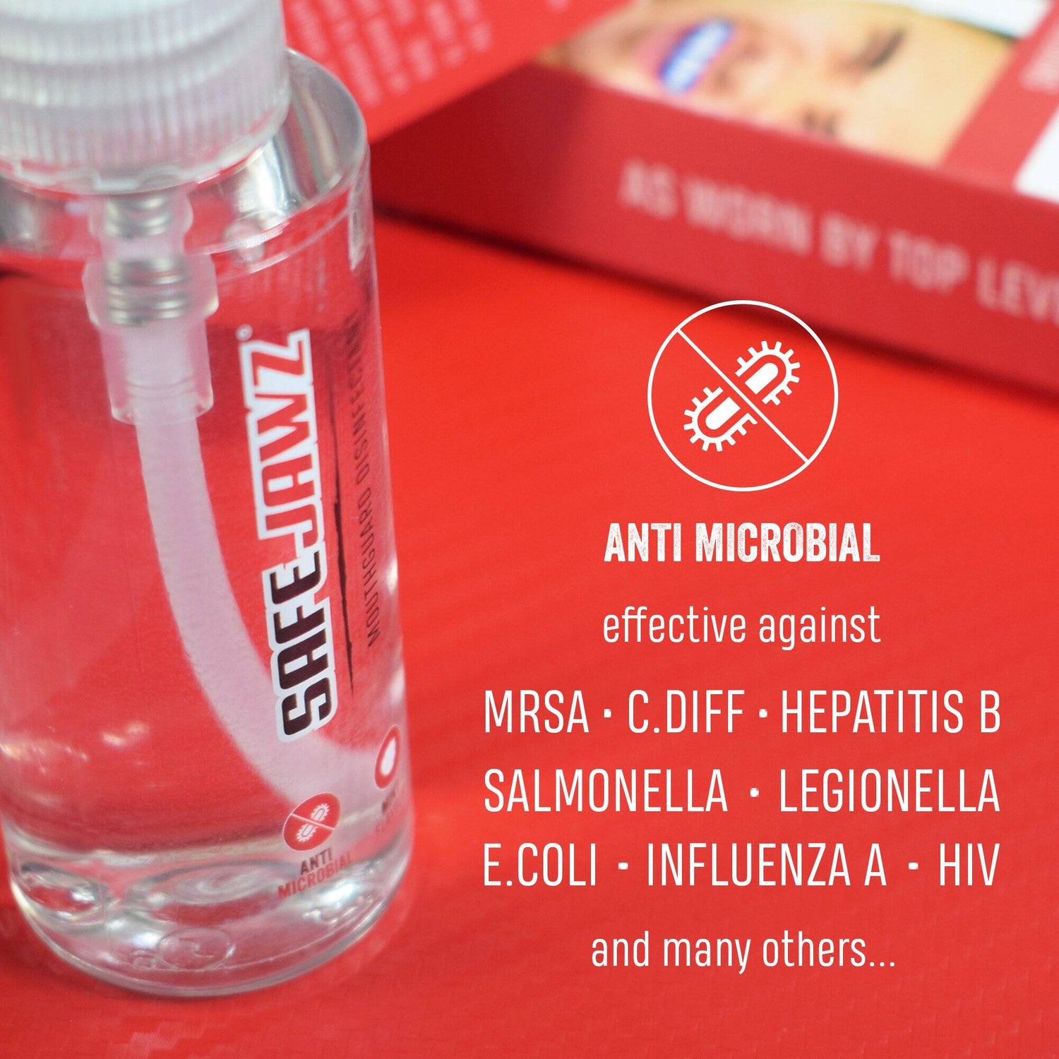 Safejawz Mouthguard Disinfectant Spray