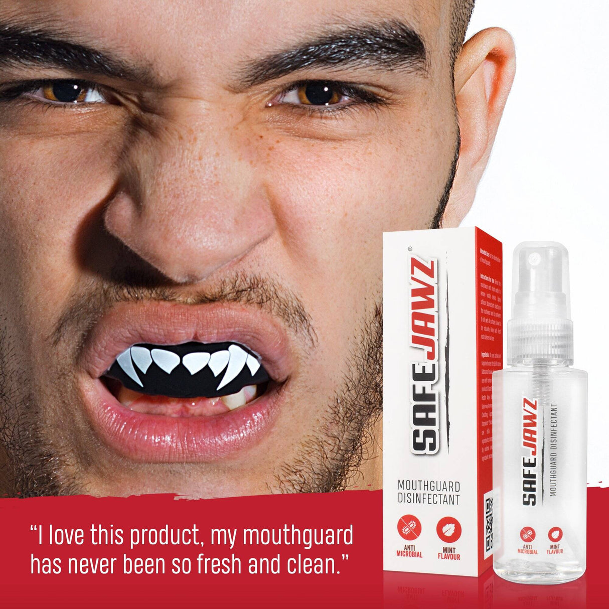 Safejawz Mouthguard Disinfectant Spray