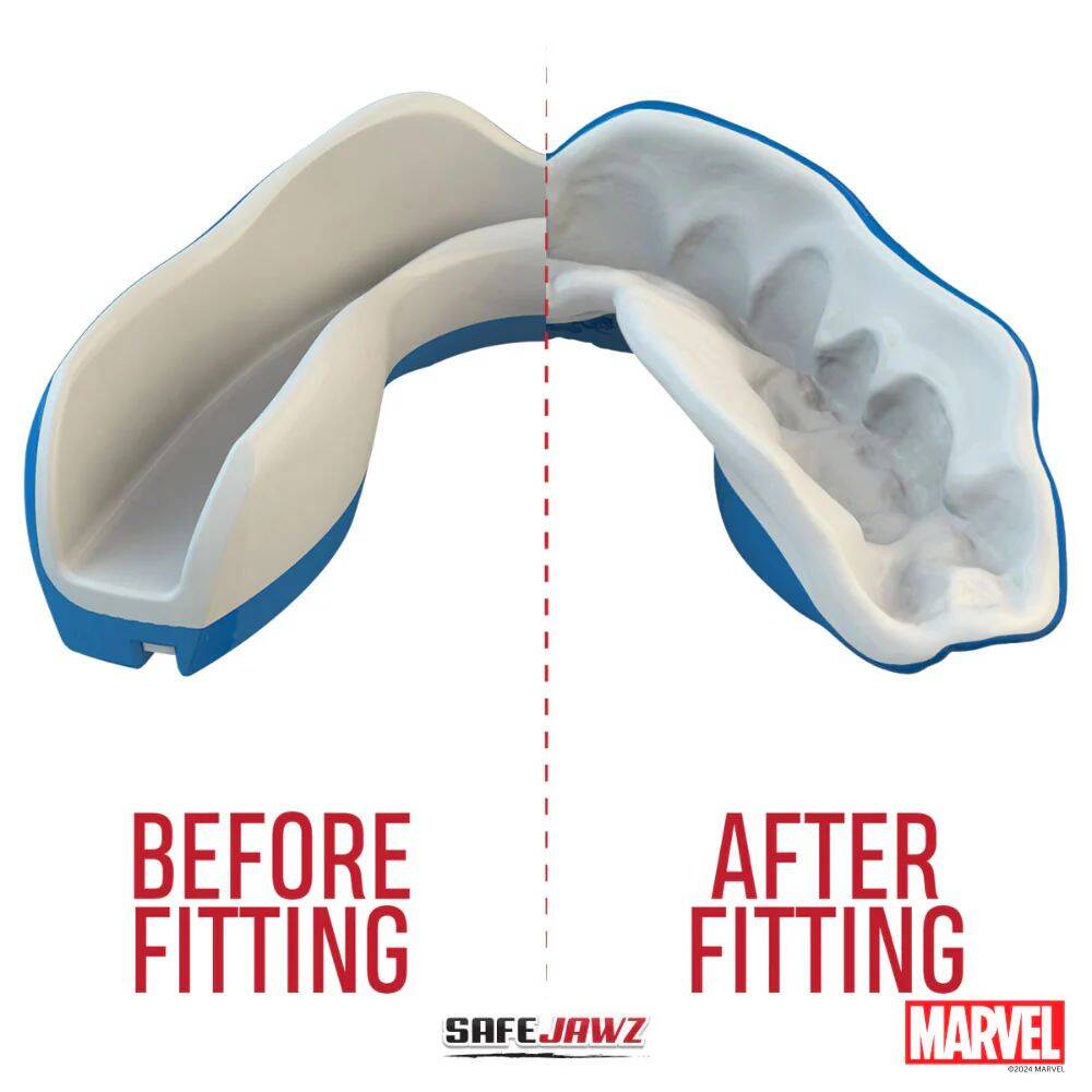 Safejawz Marvel Mouth Guards - Captain America