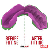 Safejawz Marvel Junior Mouth Guards - The Hulk
