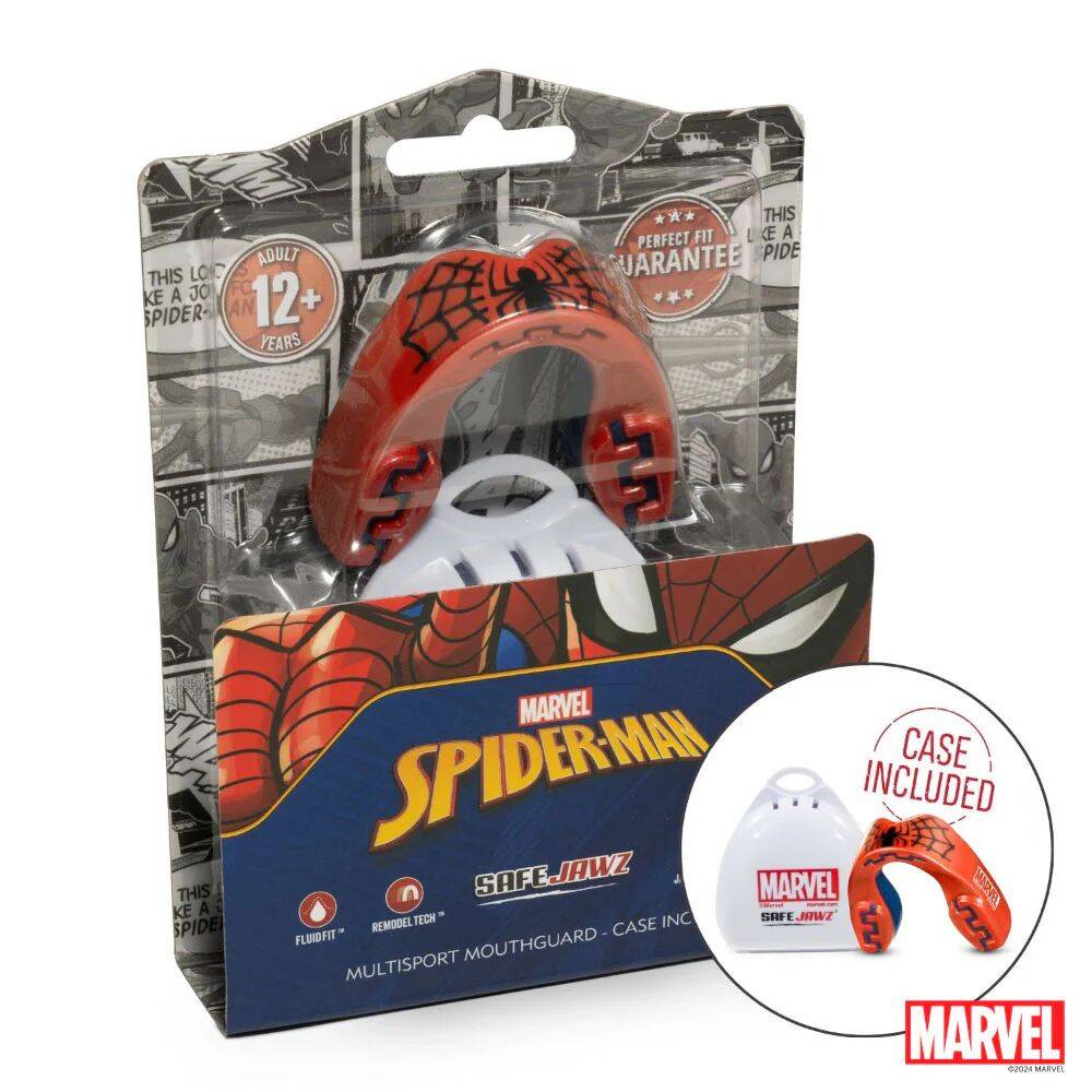 Safejawz Marvel Mouth Guards - Spider-Man