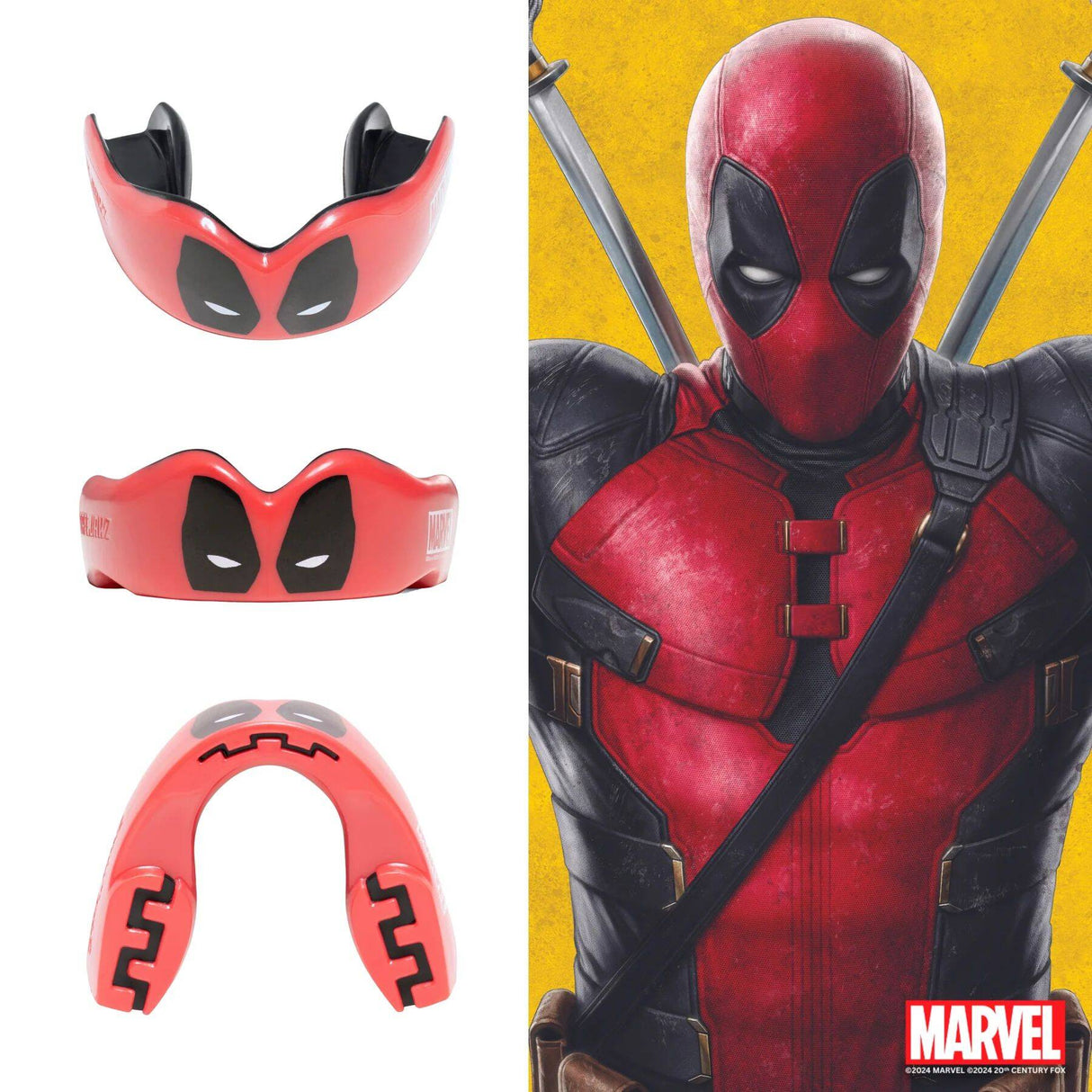 Safejawz Marvel Mouth Guards - Deadpool
