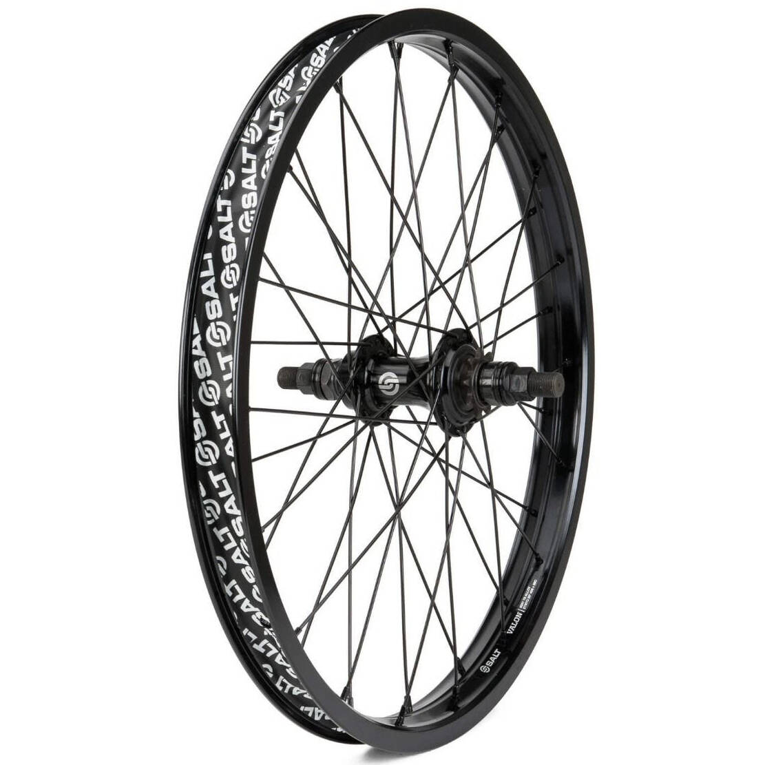 Salt Rookie Cassette 16'' Rear BMX Wheel - Black