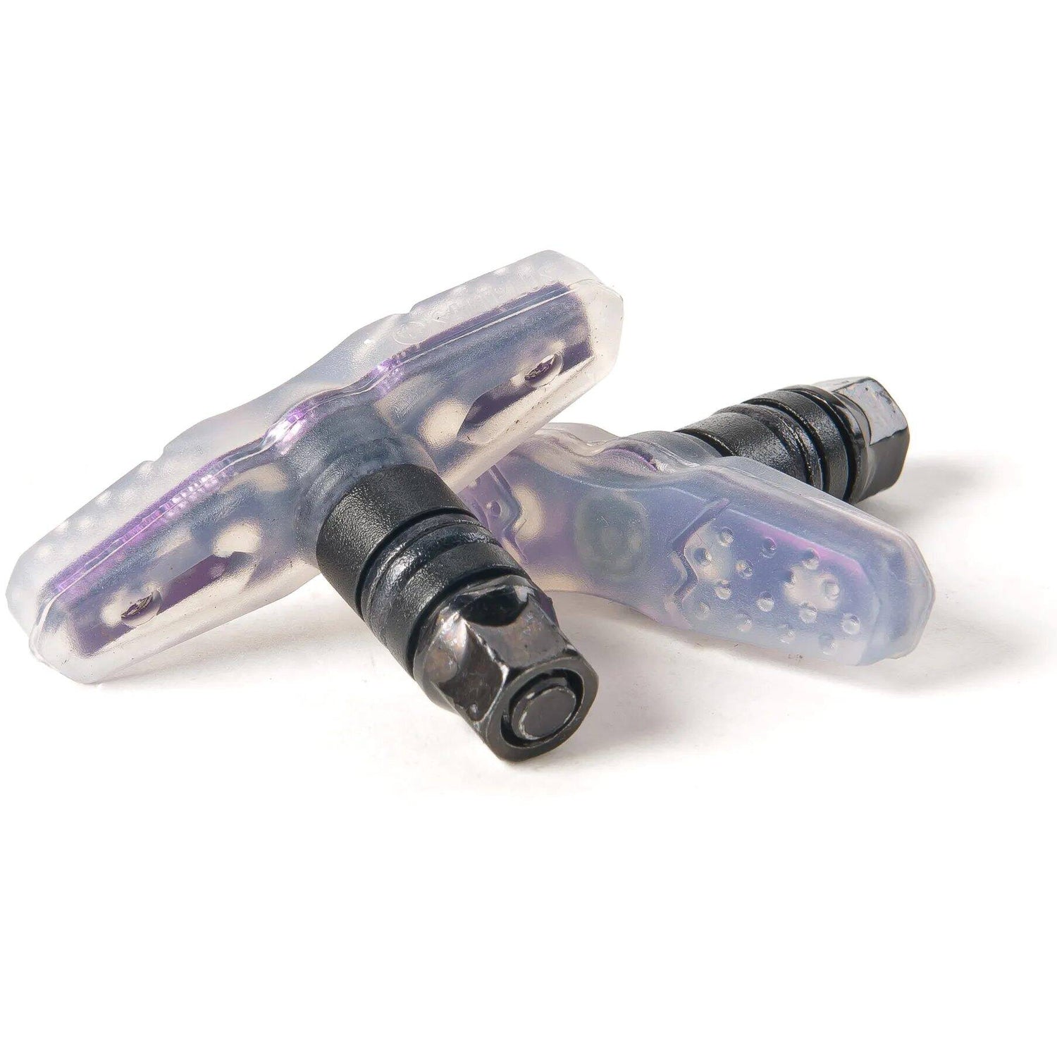 Saltplus Propeller BMX Brake Pads - Clear/Purple