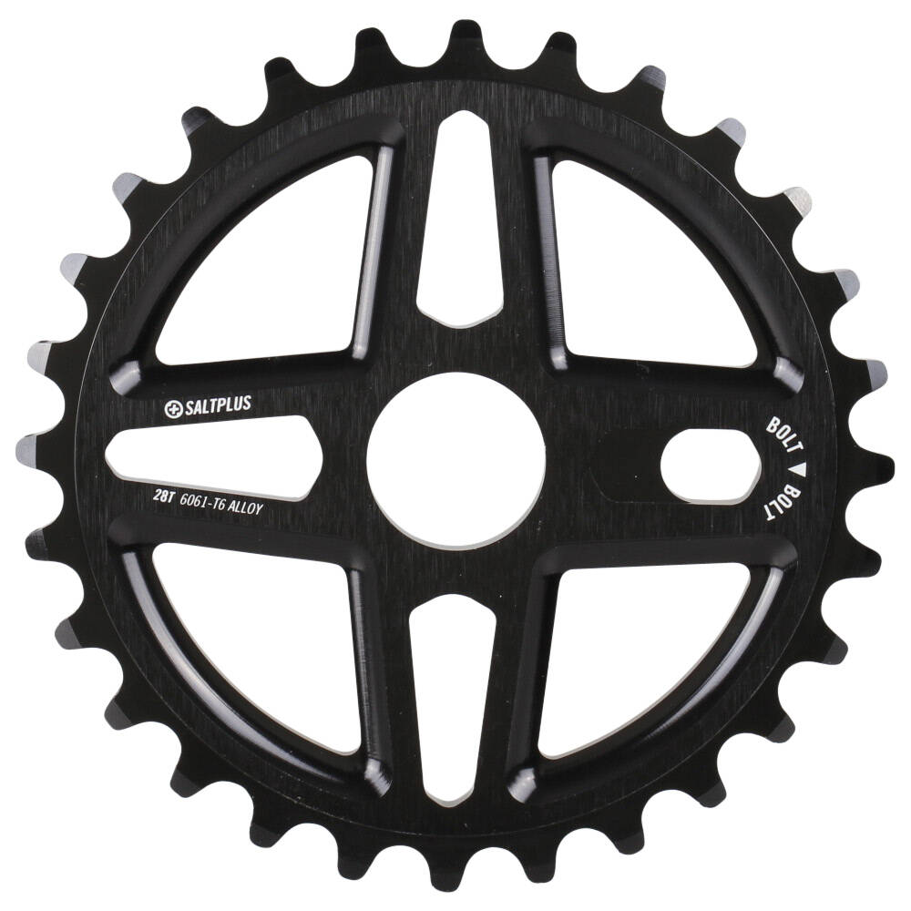Saltplus Center 28T BMX Sprocket - Black