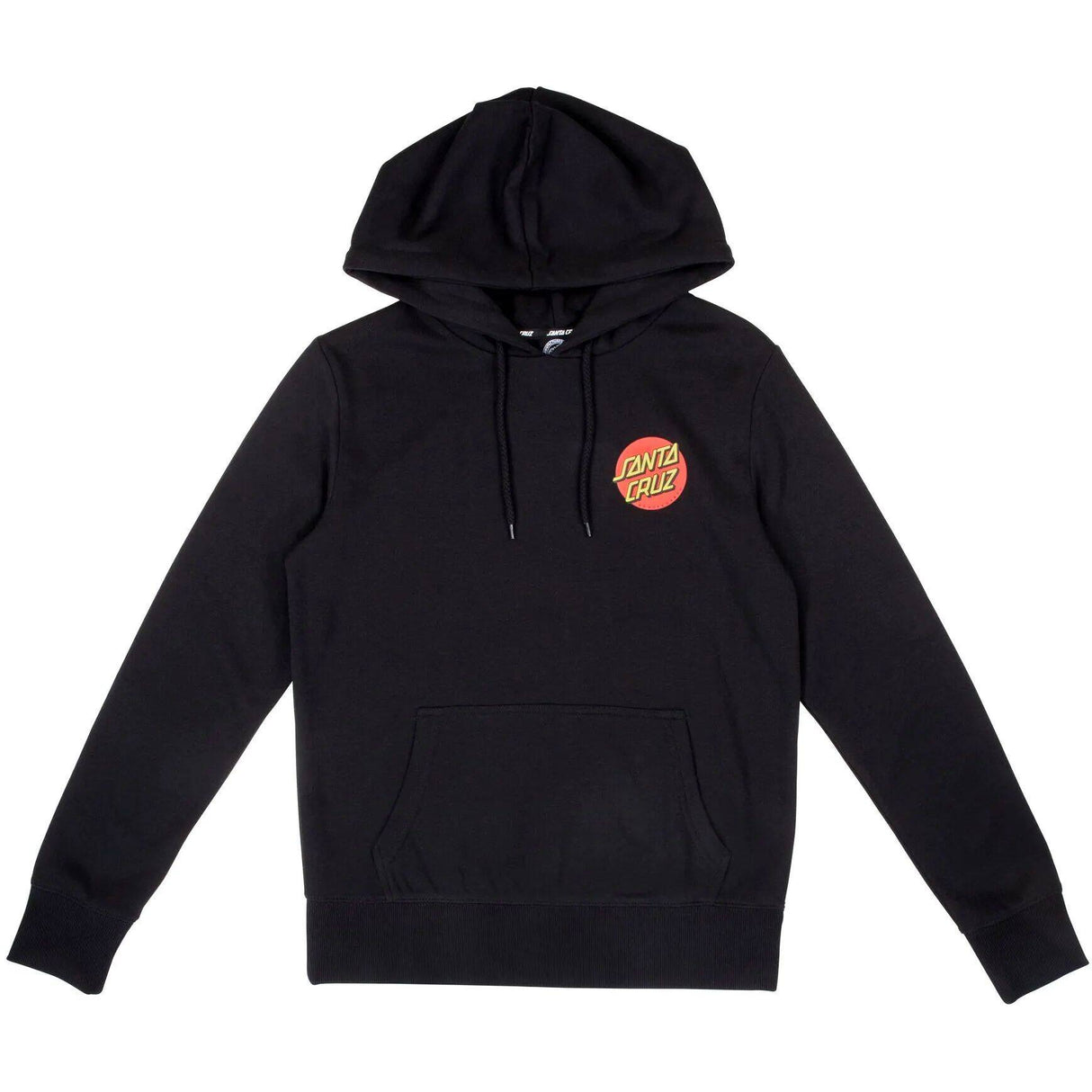 Santa Cruz Classic Dot Womens Hoodie - Black