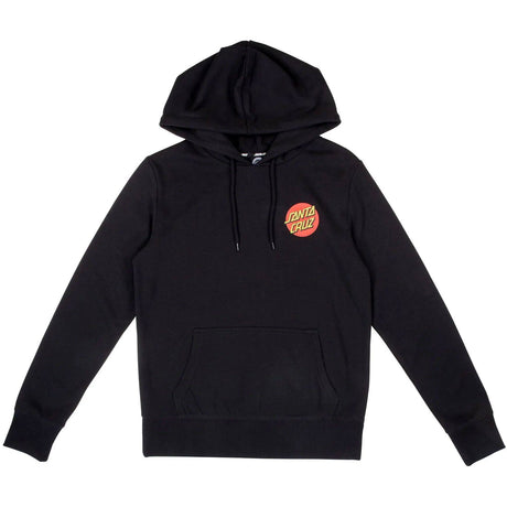 Santa Cruz Classic Dot Womens Hoodie - Black
