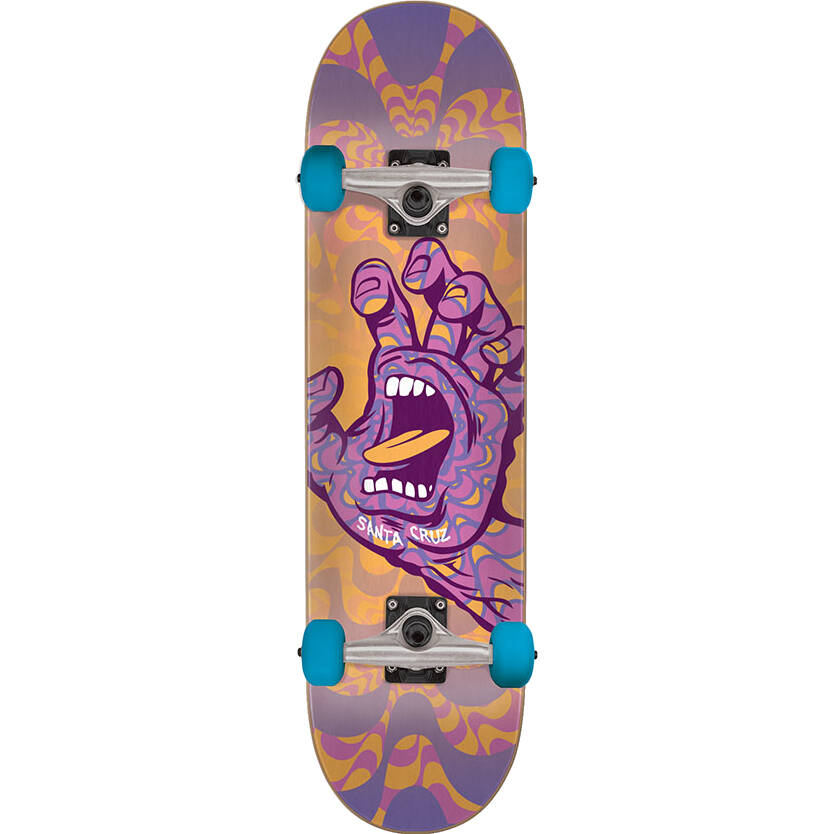 Santa Cruz Kaleidohand Complete Skateboard - 8''