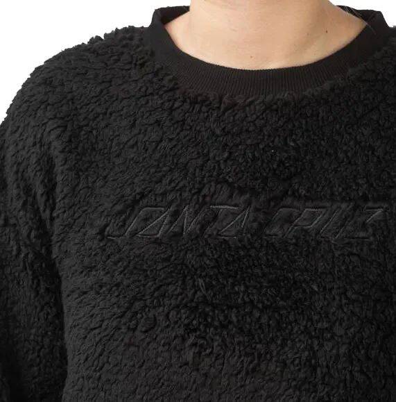 Santa Cruz Teddy Womens Crewneck - Black