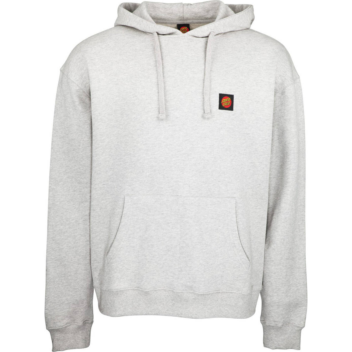 Santa Cruz Classic Label Hoodie - Heather Grey