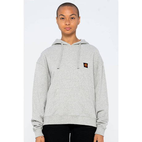 Santa Cruz Classic Label Hoodie - Heather Grey