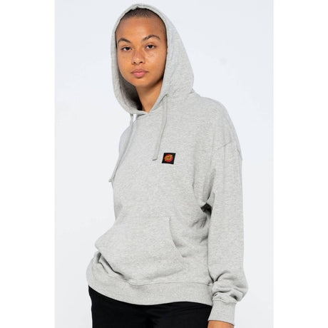 Santa Cruz Classic Label Hoodie - Heather Grey