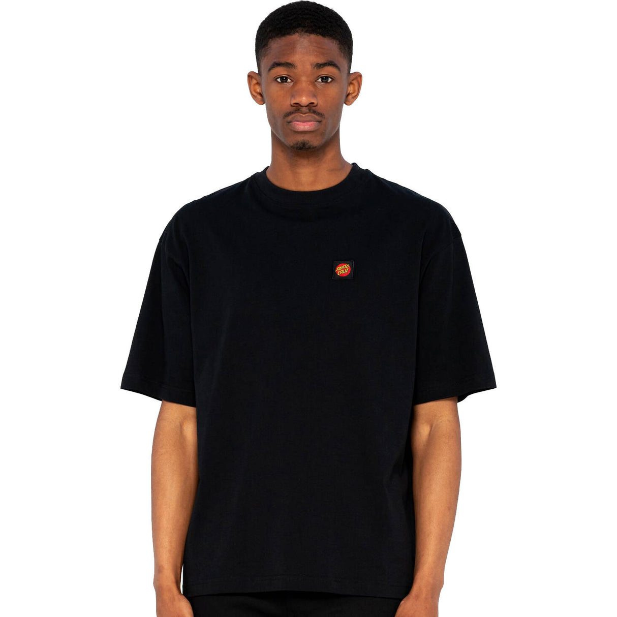 Santa Cruz Classic Label T Shirt - Black