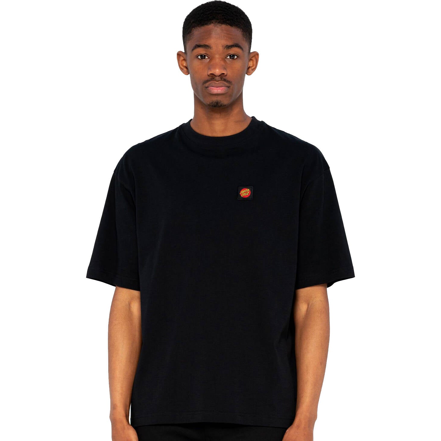 Santa Cruz Classic Label T Shirt - Black