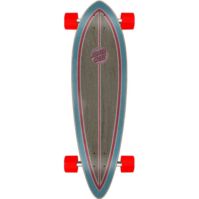Santa Cruz Decoder Wave Pintail Complete Longboard - Multi 33"