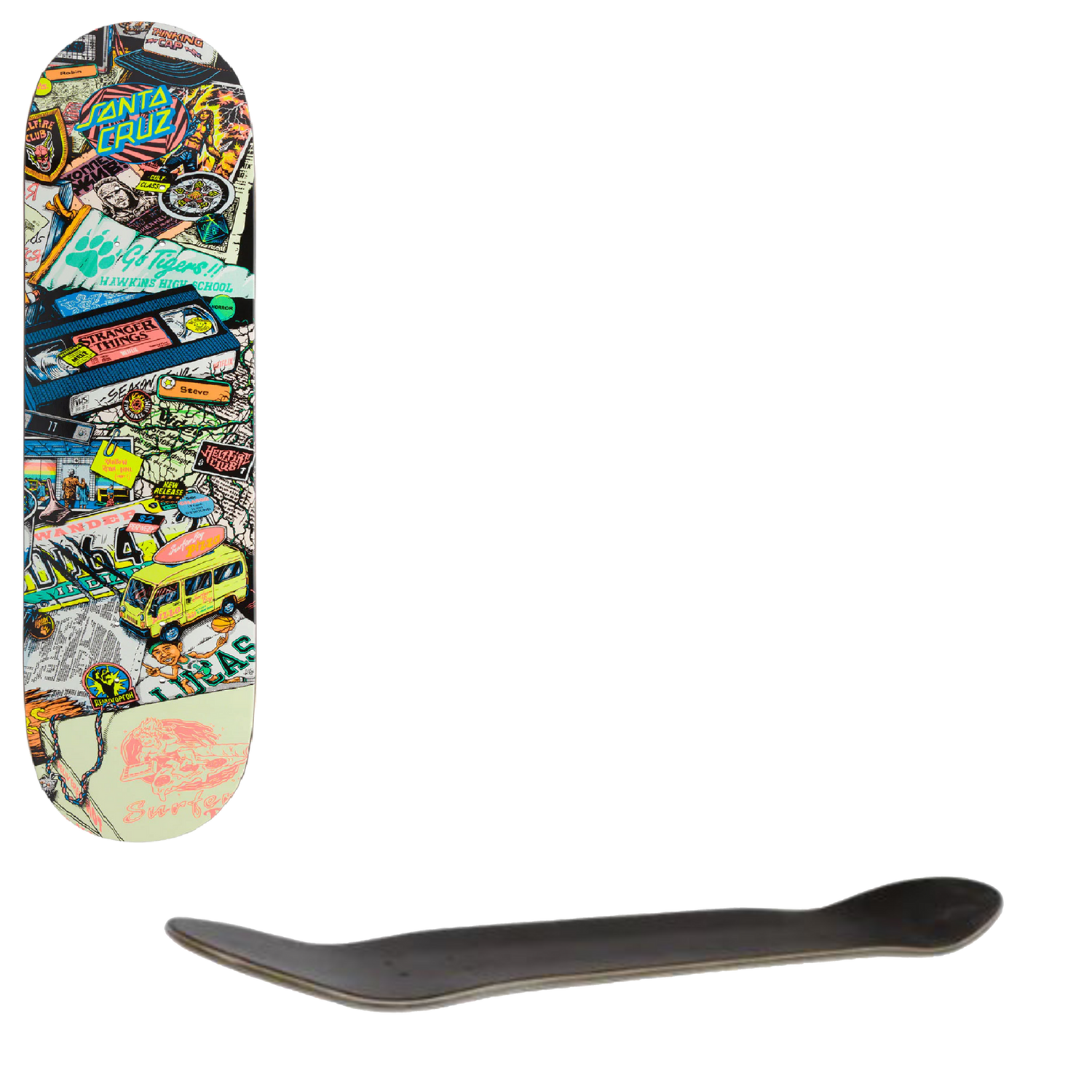 Santa Cruz x Stranger Things Season 4 Skateboard Deck - 8.25"