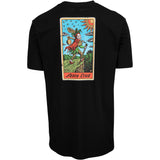Santa Cruz Delfino Tarot T Shirt - Black