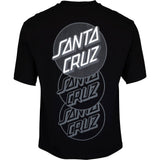 Santa Cruz Descend Dot T Shirt - Black