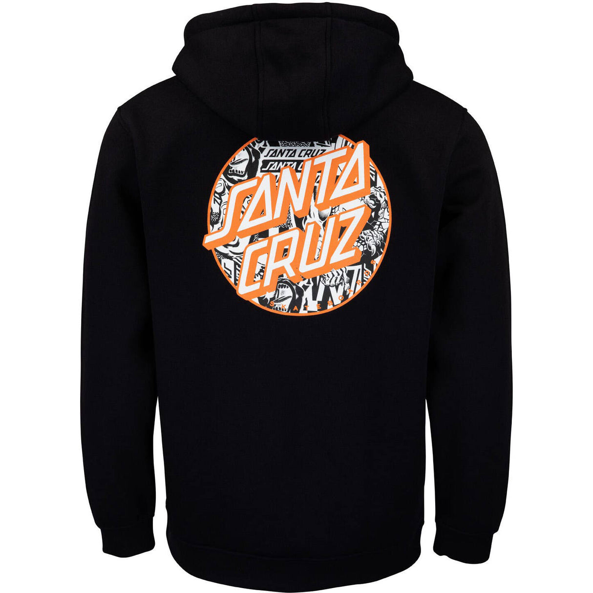 Santa Cruz Flier Dot Hoodie - Black