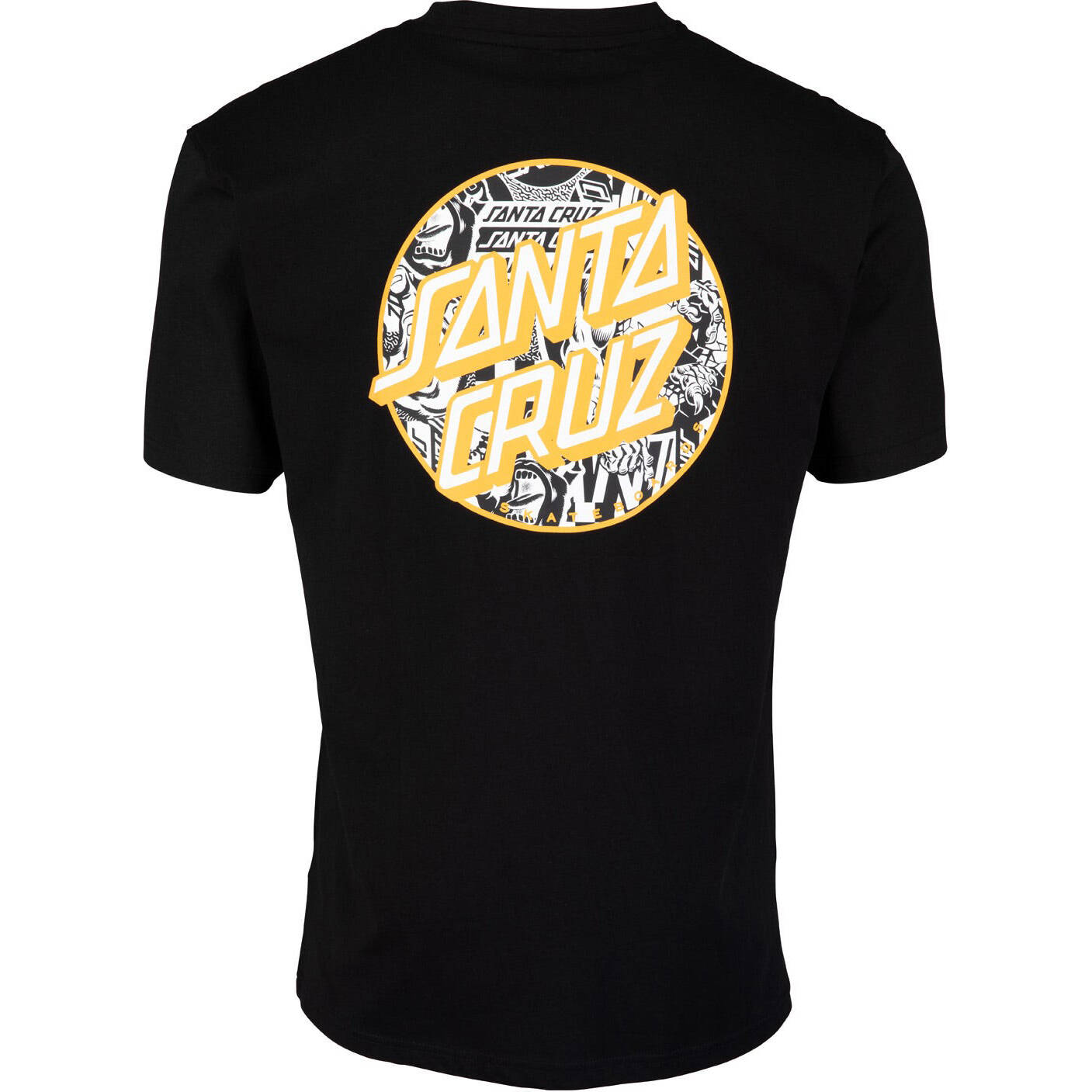 Santa Cruz Flier Dot T Shirt - Black