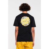 Santa Cruz Flier Dot T Shirt - Black