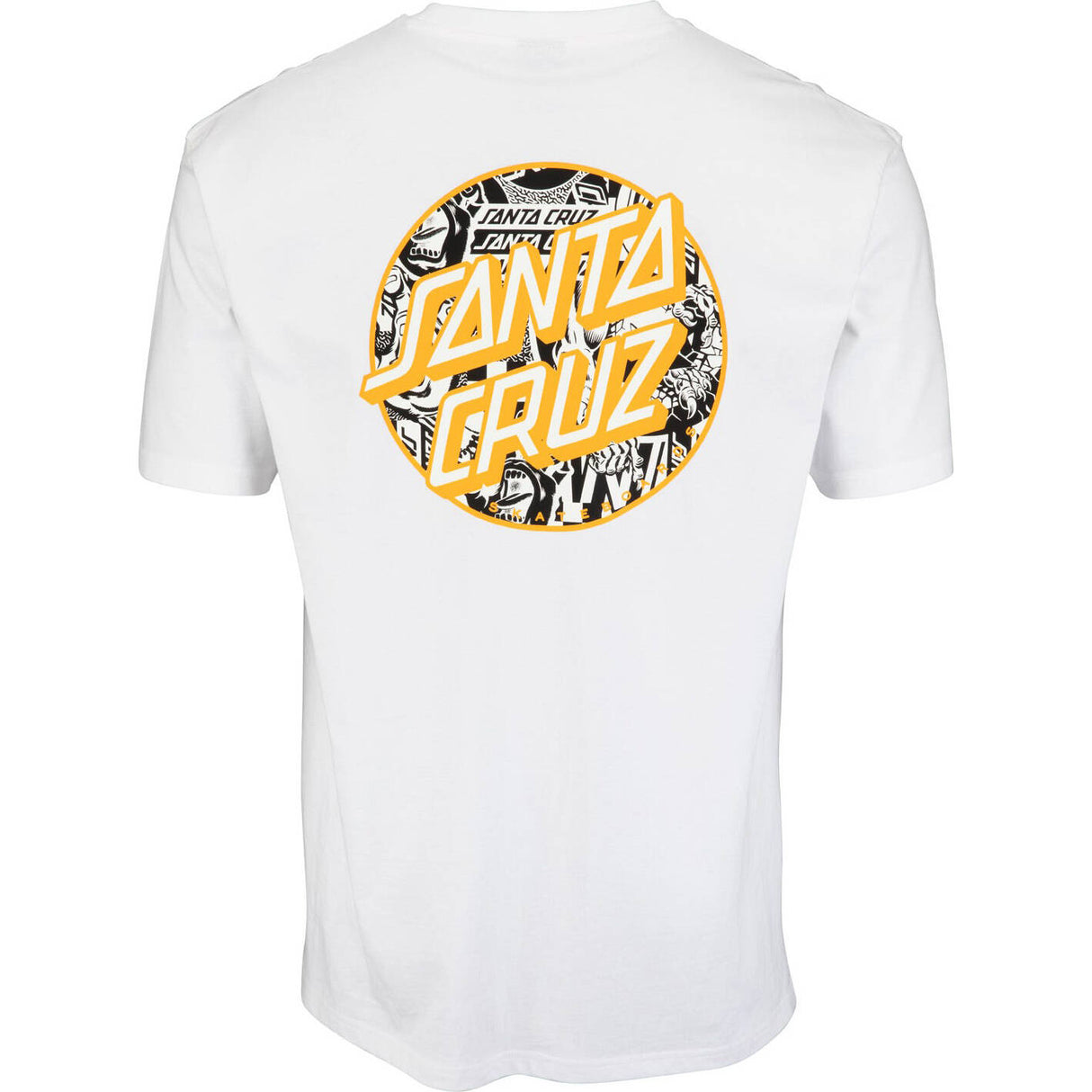 Santa Cruz Flier Dot T Shirt - White