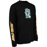 Santa Cruz Flier Hand Longsleeve T Shirt - Black