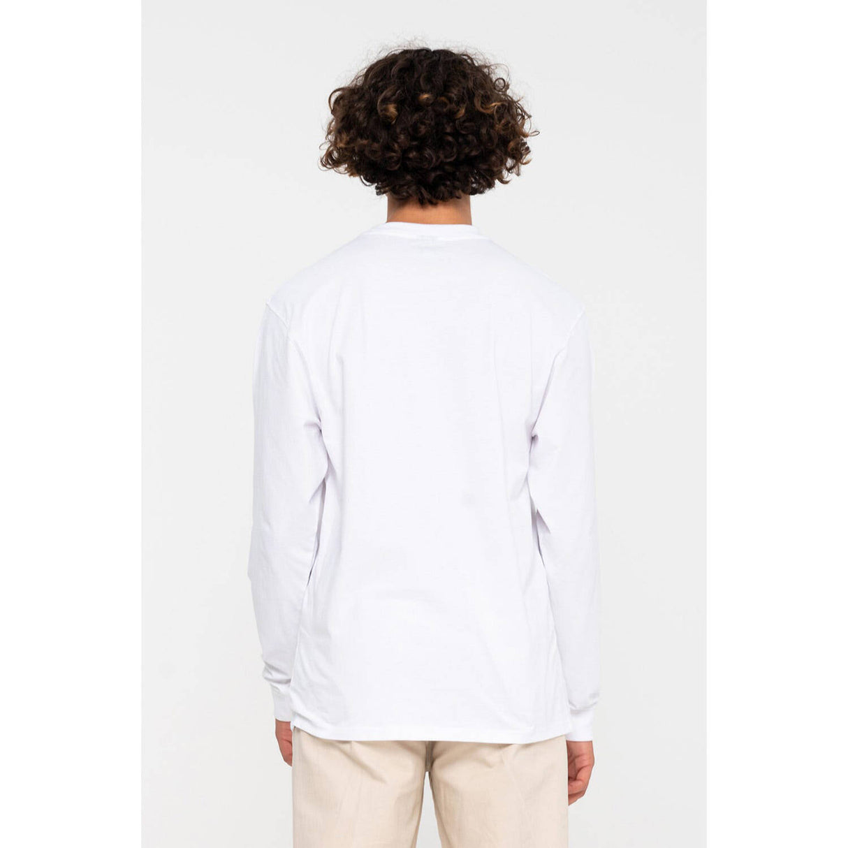 Santa Cruz Flier Hand Longsleeve T Shirt - White
