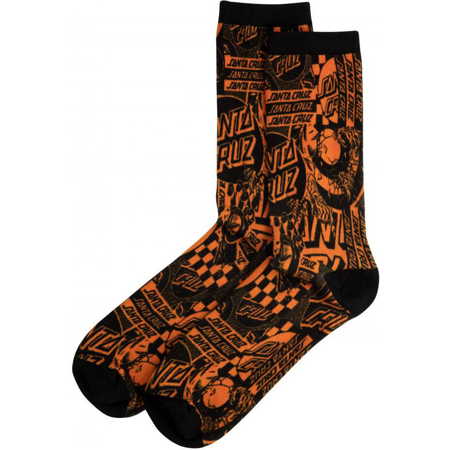 Santa Cruz Flier Socks - Black