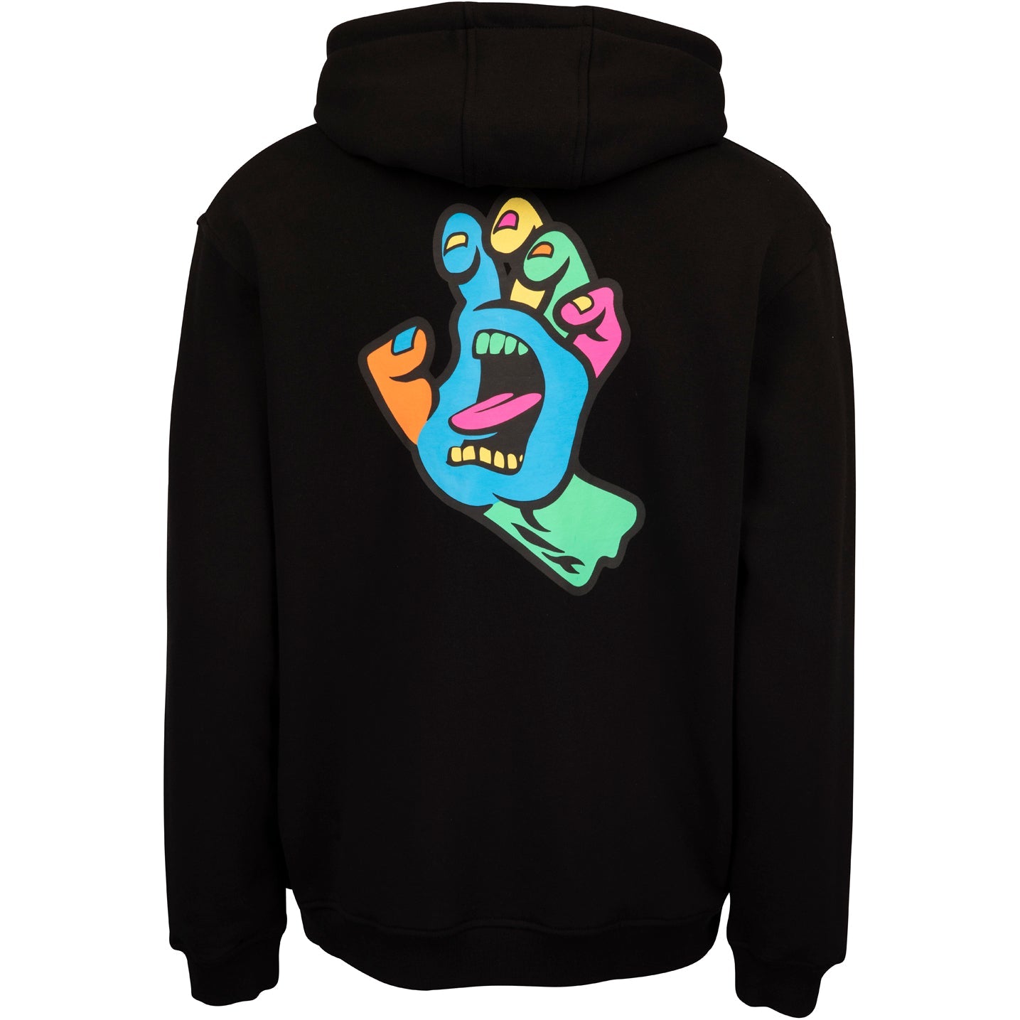 Santa Cruz Screaming Hand Fusion Hoodie - Black