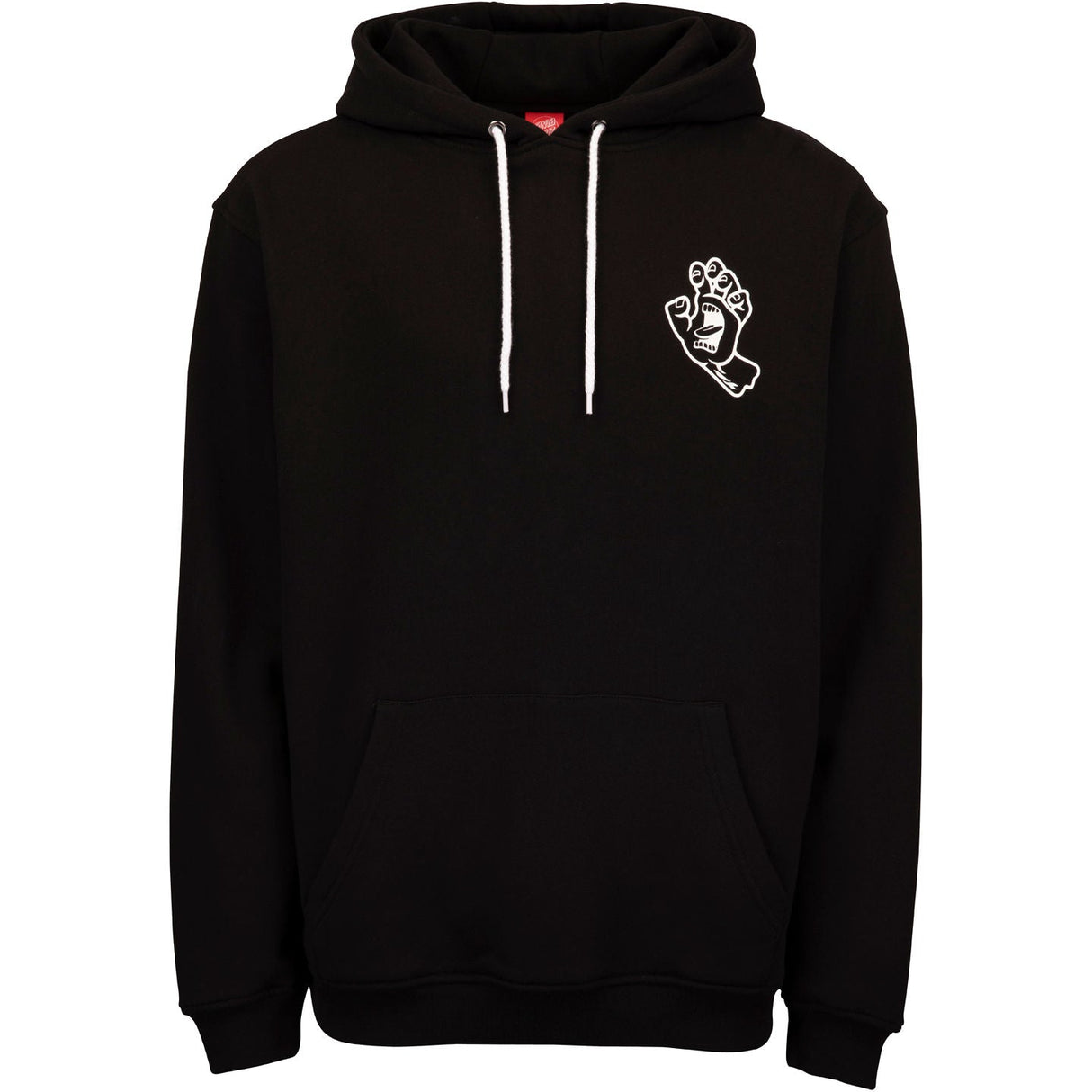 Santa Cruz Screaming Hand Fusion Hoodie - Black