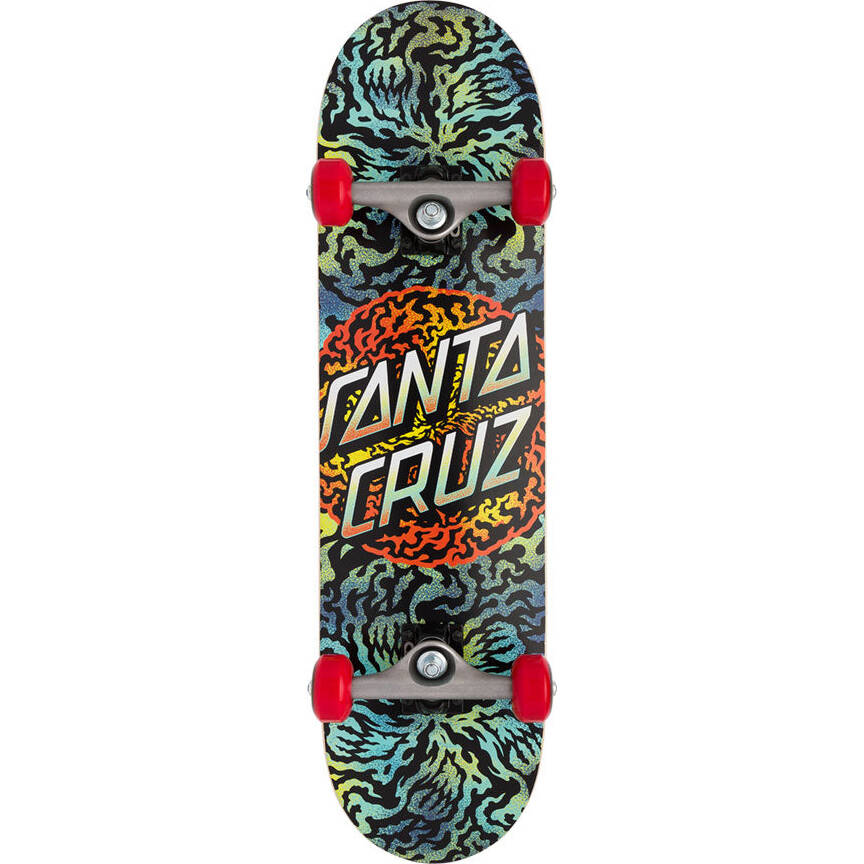 Santa Cruz Obscure Dot Mini Complete Skateboard - Multi 7.75"