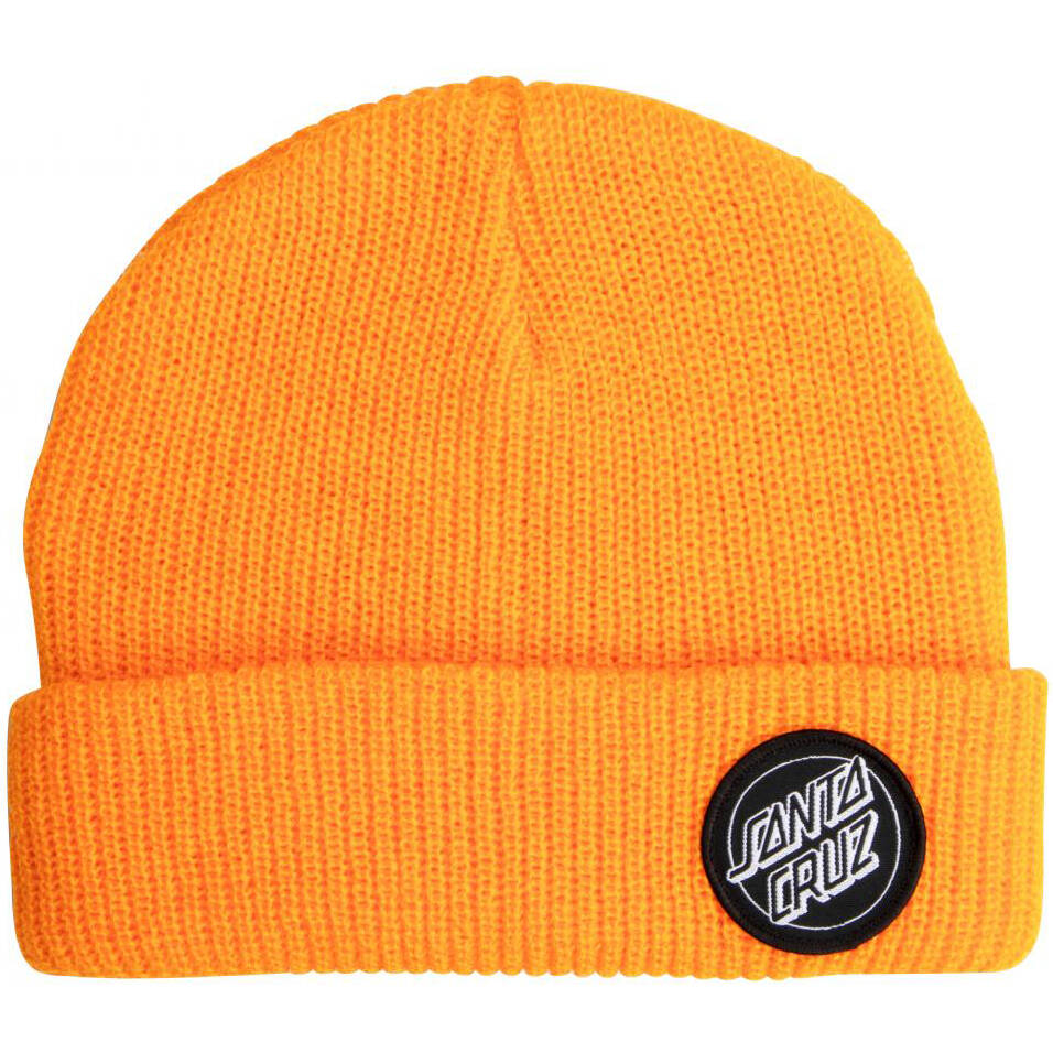 Santa Cruz Outline Dot Beanie - Orange