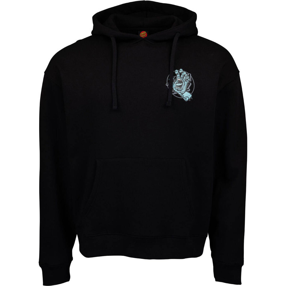 Santa Cruz Opus Hand Overlay Hoodie - Black