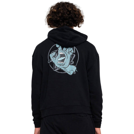 Santa Cruz Opus Hand Overlay Hoodie - Black