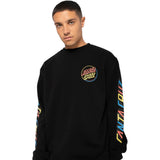 Santa Cruz Opus In Colour Crew - Black