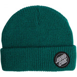 Santa Cruz Outline Dot Beanie - Ivy Green