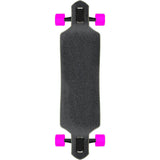Santa Cruz Prismatic Dot Drop Thru Complete Longboard - Silver 36"
