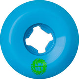Santa Cruz Slime Balls Flea Balls 99a Skateboard Wheels - Blue 53mm