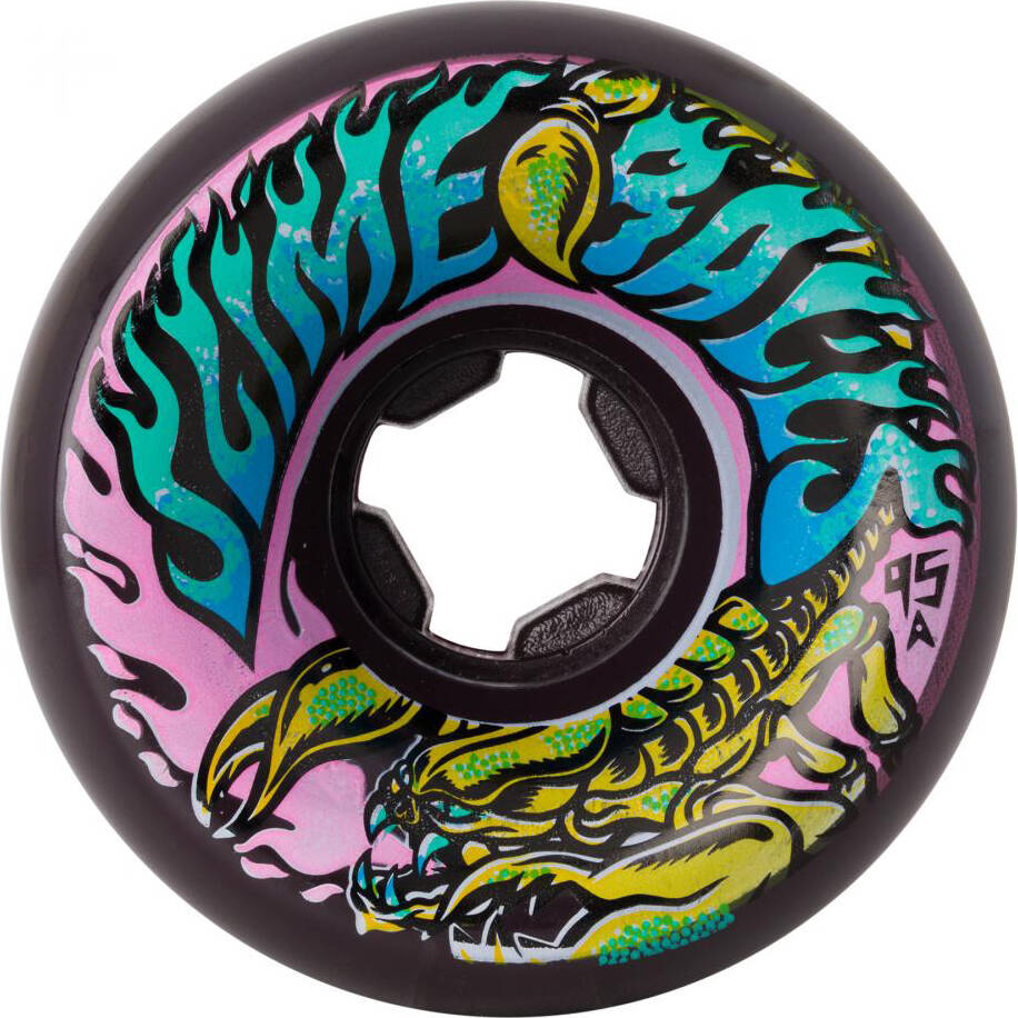 Santa Cruz Slime Balls Goooberz Vomits 95a Skateboard Wheels - Black 60mm