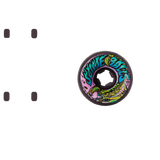 Santa Cruz Slime Balls Goooberz Vomits 95a Skateboard Wheels - Black 60mm