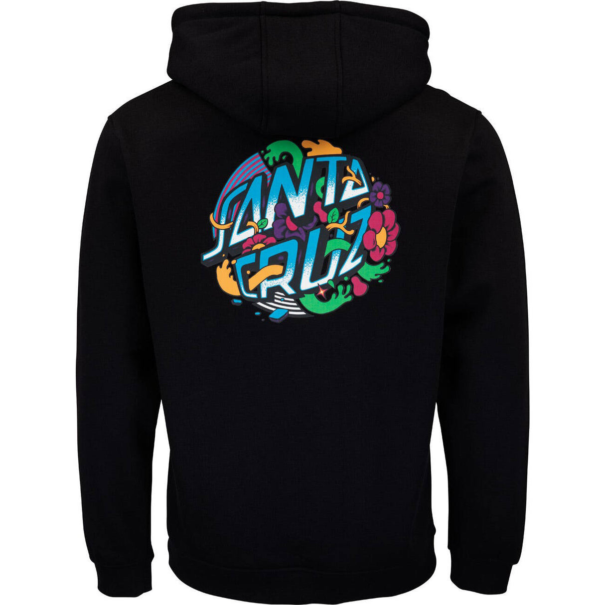 Santa Cruz Strange Dot Hoodie - Black