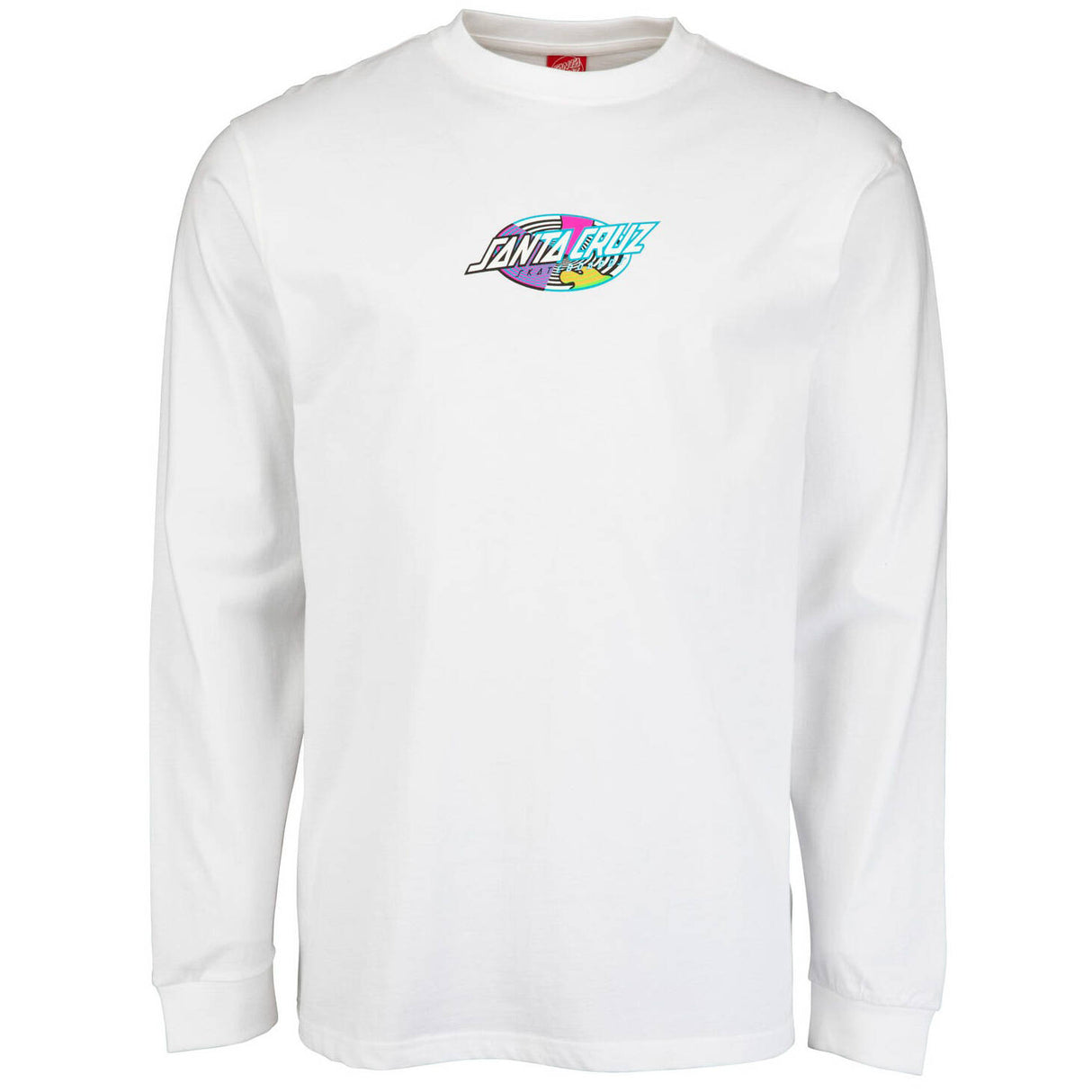 Santa Cruz Strange Hand Long Sleeve T Shirt - White