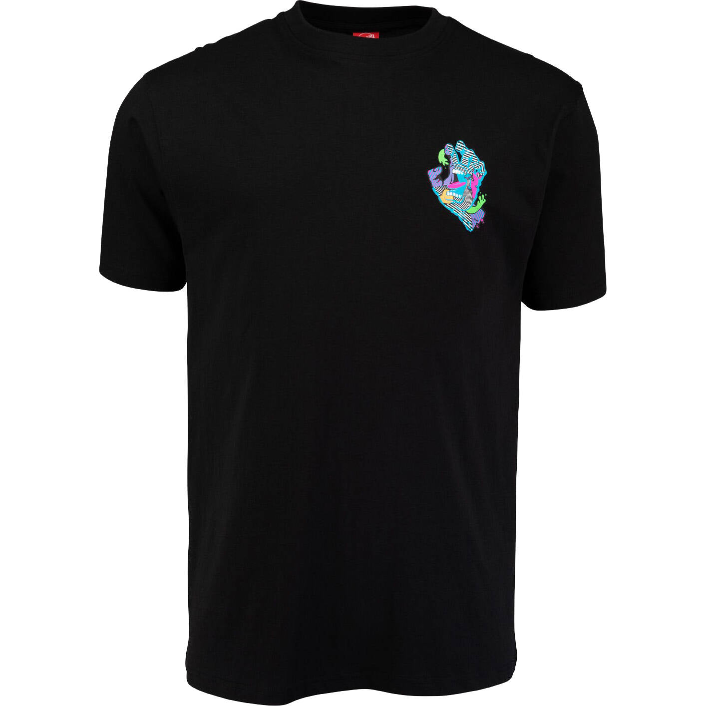 Santa Cruz Strange Hand T Shirt - Black