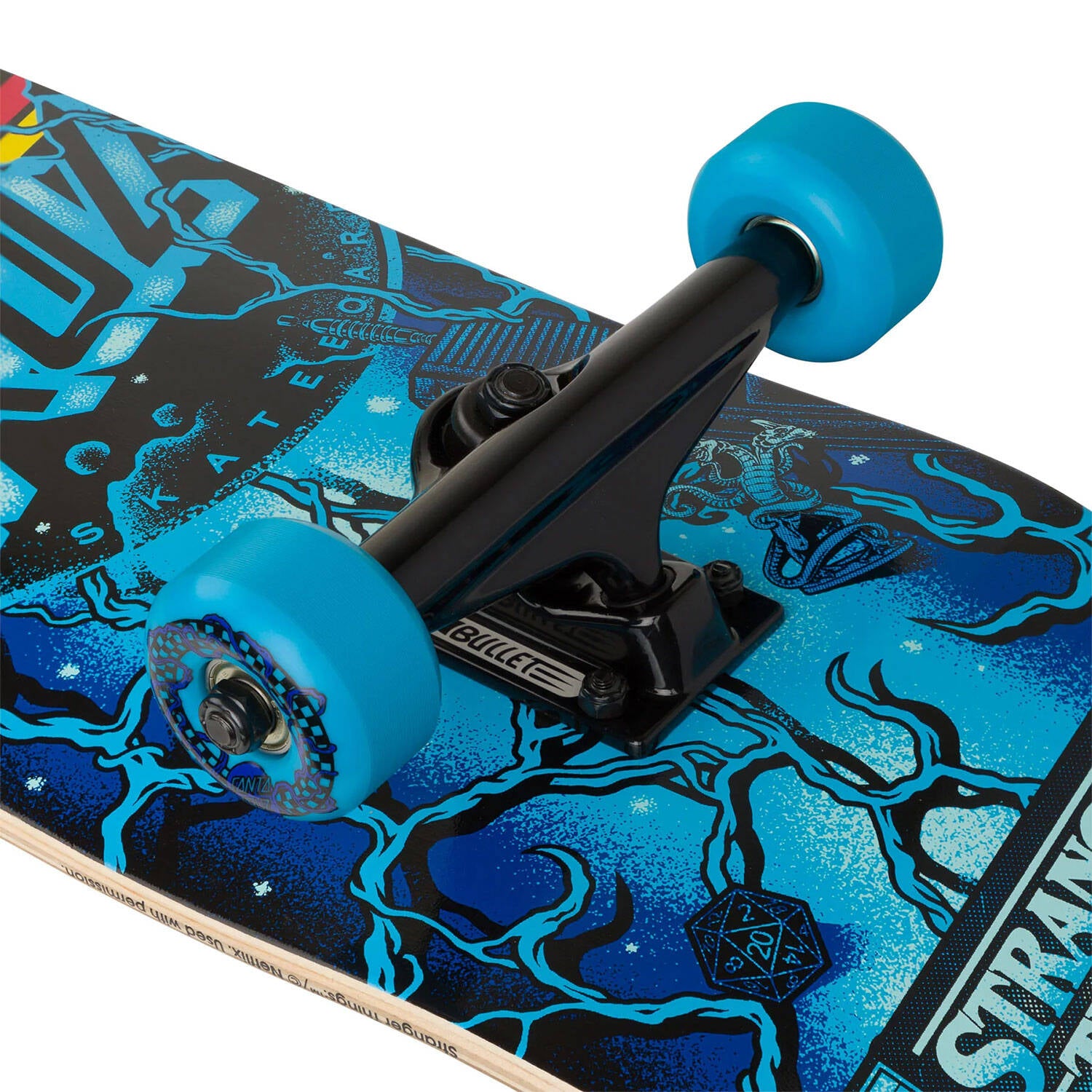 Santa Cruz x Stranger Things Classic Dot Complete Skateboard - 8.25"