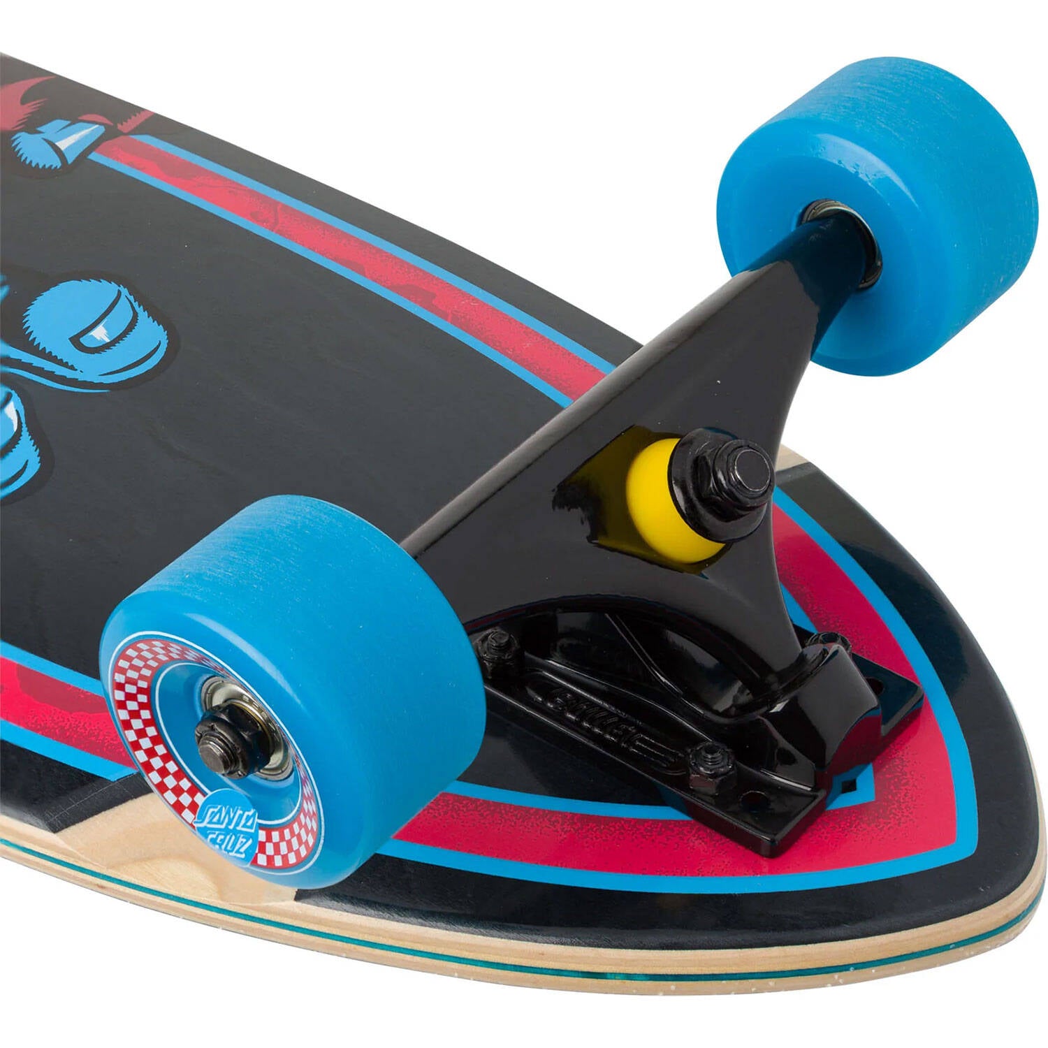 Santa Cruz x Stranger Things Screaming Hand Complete Cruzer Skateboard - 33"