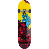 Santa Cruz x Stranger Things Screaming Hand Complete Skateboard - 8"